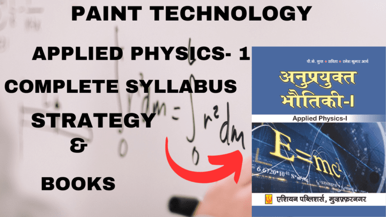 Applied Physics Paint Technology Book