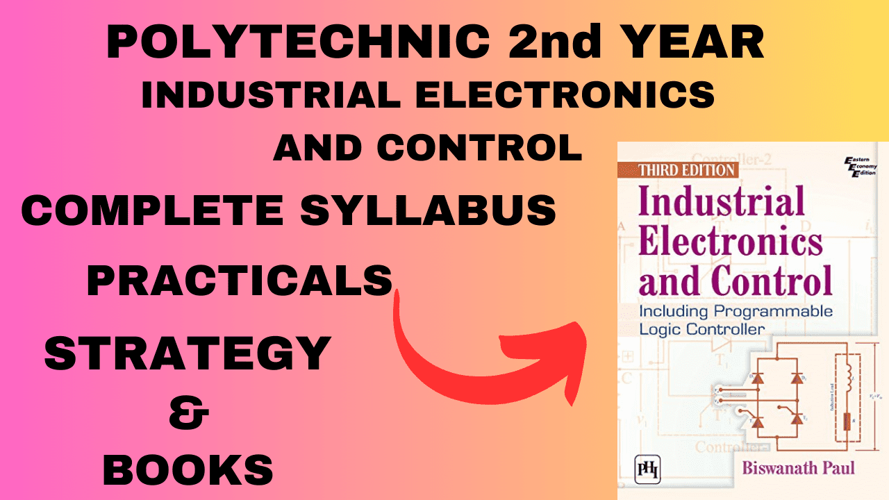 Industrial Electronics And Control Book For Diploma