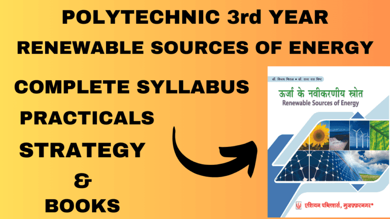 Renewable Sources of Energy Book For Diploma